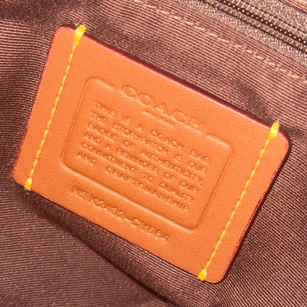 Coach Large Laurel Shoulder Bag in Maple - Picture 5 of 9